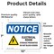 Signmission Electrical Room Storage Prohibited Sign With Symbol, 10 in W x Rectangle, Vinyl Decal OS-2PACK-NS-D-710-L-11690 - alternate 3